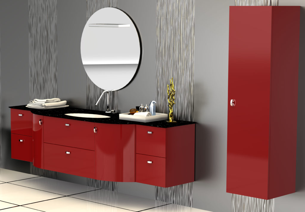 Modular bathroom furniture