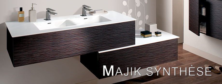 Meubles de salles de bain LIDO Paris Collection MAJIK SYNTHESE