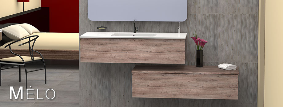 Meuble De Salle De Bain Gain De Place Lido Ceram Espace Aubade